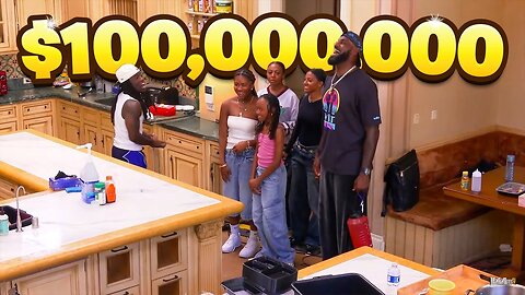 Lebron James Tours Kai Cenat's $100,000,000 Mafiathon 3 House!
