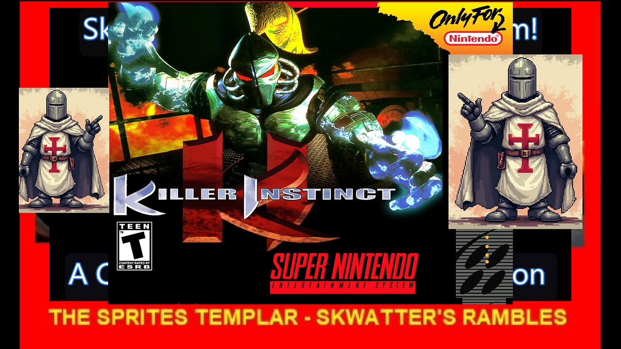 KILLER INSTINCT - SNES - Skwatter's SKRAMBLES!!