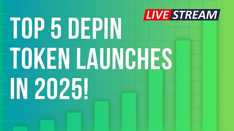 Top 5 DePIN Token Launches in 2025!