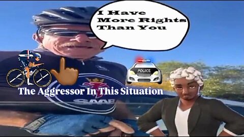 Angry Cyclist "Gary Peacock" Illegally Detains Driver "Pierce Kempton"