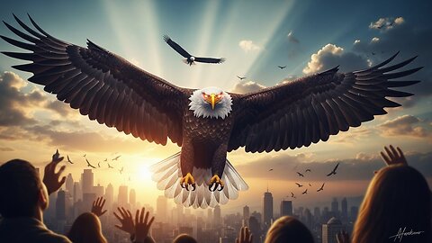 ÁGUIA CARECA DO NORTE ( O PROTÓTIPO DE TRUMPH, O DEFENSOR DO BEM )