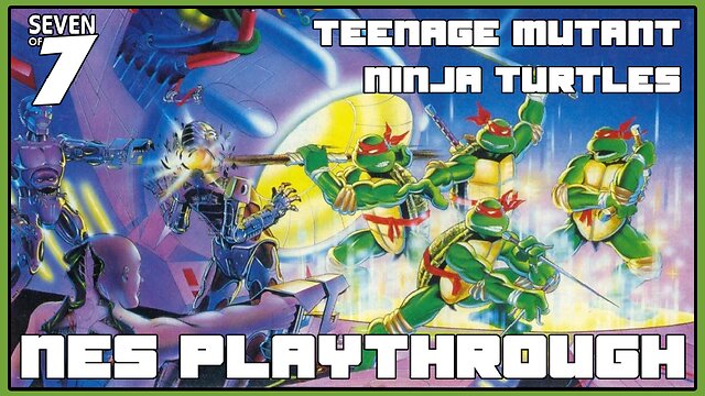 Teenage Mutant Ninja Turtles Playthrough (NES)