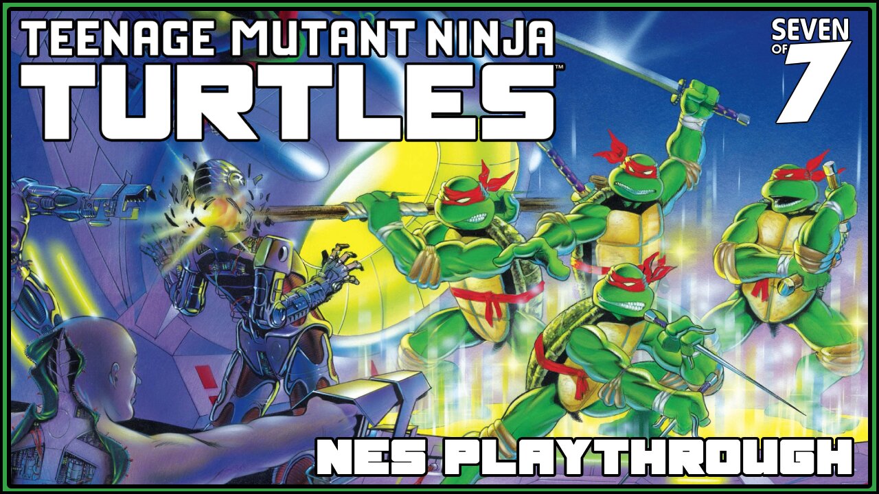 Teenage Mutant Ninja Turtles Playthrough (NES)