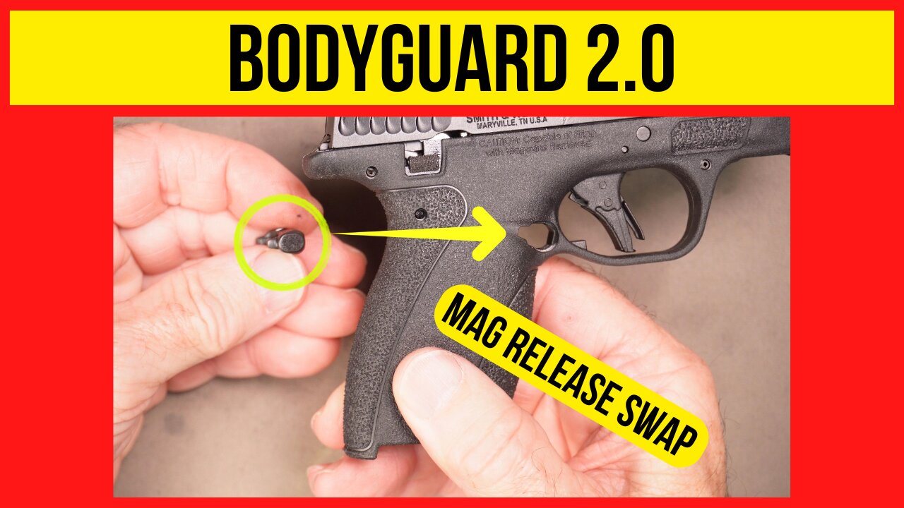 Smith & Wesson Bodyguard 2.0 Magazine Release Swap for Lefties