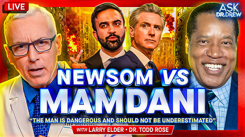 Larry Elder: Gavin Newsom Even Slicker Than Zohran Mamdani, Warns Former Presidential Candidate + Dr. Todd Rose on AI Bots Rewiring Gen-Z To Follow The Mob – Ask Dr. Drew