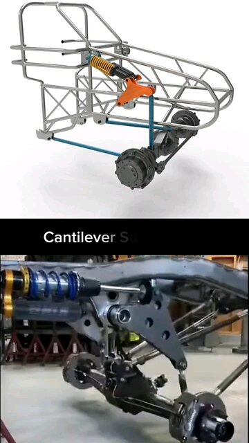 Cantilever suspension