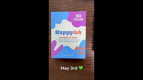 5/3/25 card: healing takes time