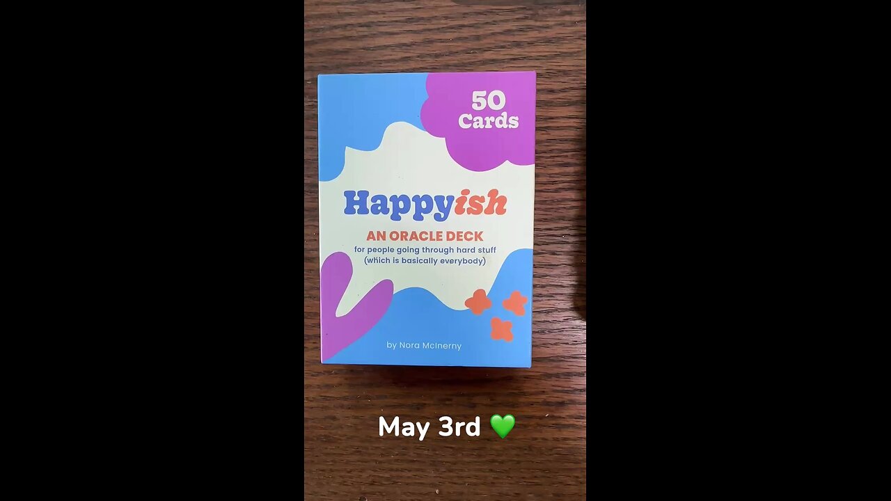 5/3/25 card: healing takes time