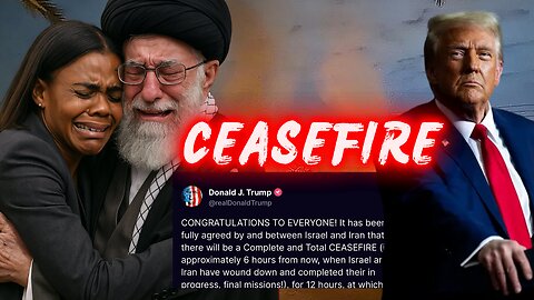 Trump Brokers SHOCK Ceasefire Deal Between Israel & Iran? — War Over in 12 Hours?