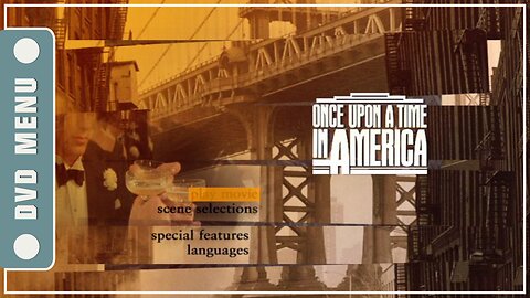 Once Upon a Time in America - DVD Menu
