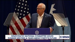 LOL Tim Walz Says Kamala Would Have Brought Leadership To Presidency