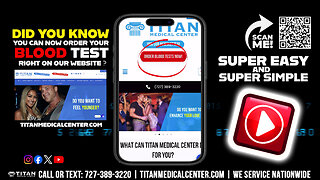 Did You Know You Can Now Order Your Blood Work On The Titan Medical Website?