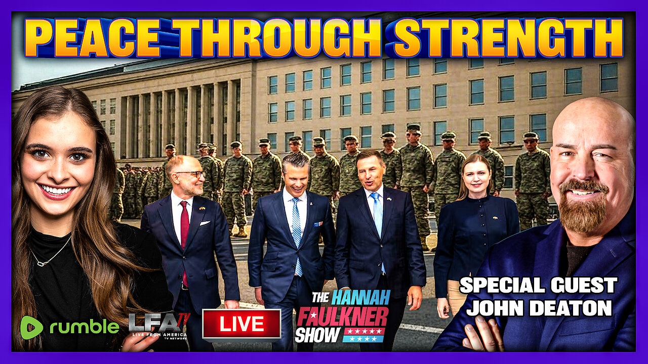 PEACE THROUGH STRENGTH | LIVE WITH HANNAH FAULKNER 7.29.25 3PM