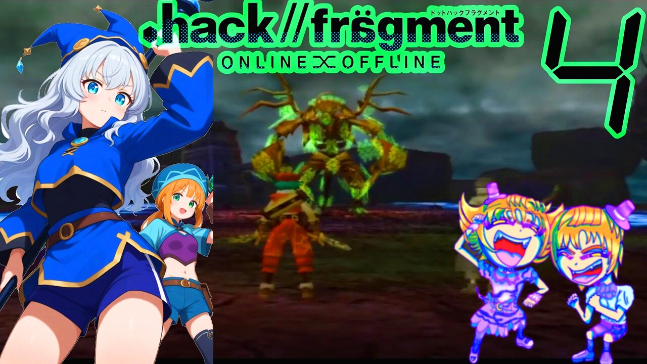.Hack//Fragment Offline Story Boss w/ARCIA! Part 4 LET'S FUCKING GOOOO!!!