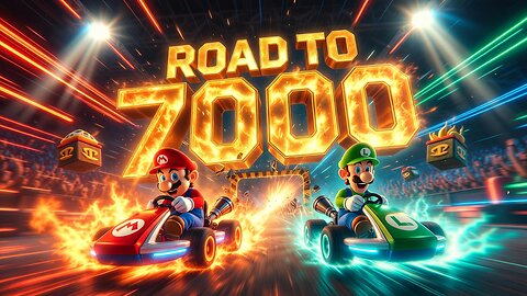 Road to 7,000 VR | Mario Kart 8 Deluxe Worldwide Chaos