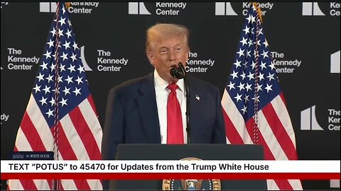 Trump: I'll Be Hosting The Kennedy Center Honors