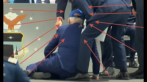 Biden falls at Air Force Academy graduation ceremony