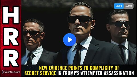 "Secret Service's Complicity in Trump Assassination Attempt Uncovered by New Evidence"