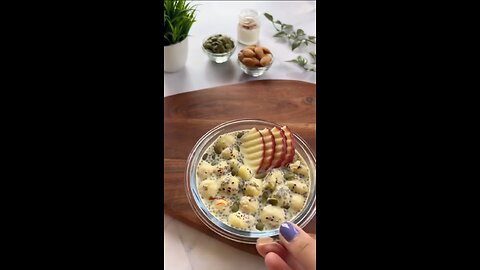 #indian makhana chia 🍮