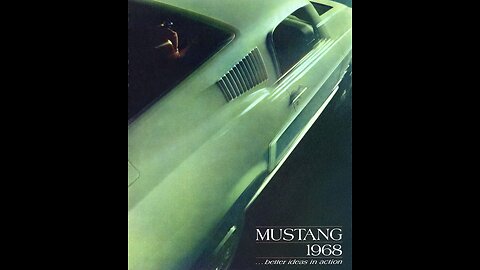 1968 1969 Ford Mustang Catalogs #ASMR #relax, #chill