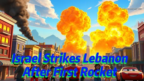 Israel Strikes Lebanon After First Rocket Attack Since Ceasefire! #RocketAttack #BreakingNews