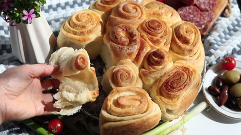 Bulgarian Pitka Bread – Buttery Pull-Apart Rolls (Traditional Family Recipe)