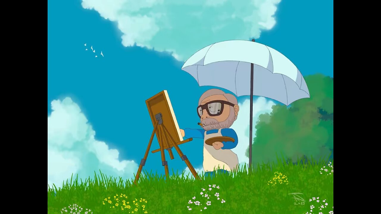 Studio Ghibli speed art