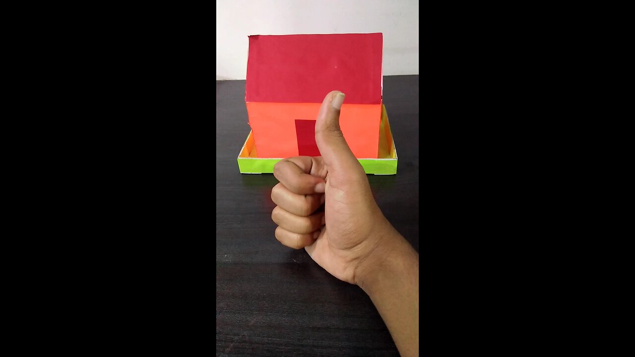 Diy paper craft house