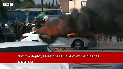 President Trump orders National Guard to LA after clashes over immigration raids