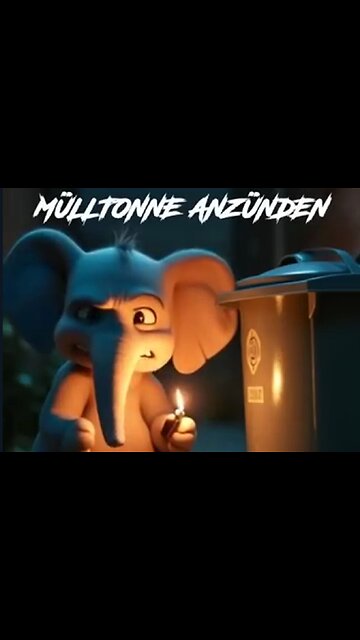 🚨🥔🪠🧠📢👉DER KLEINE ANTIFANT !(●'◡'●)