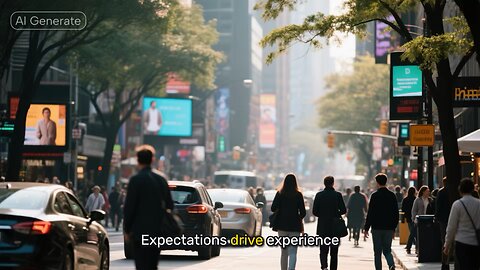 Expectation drive experience