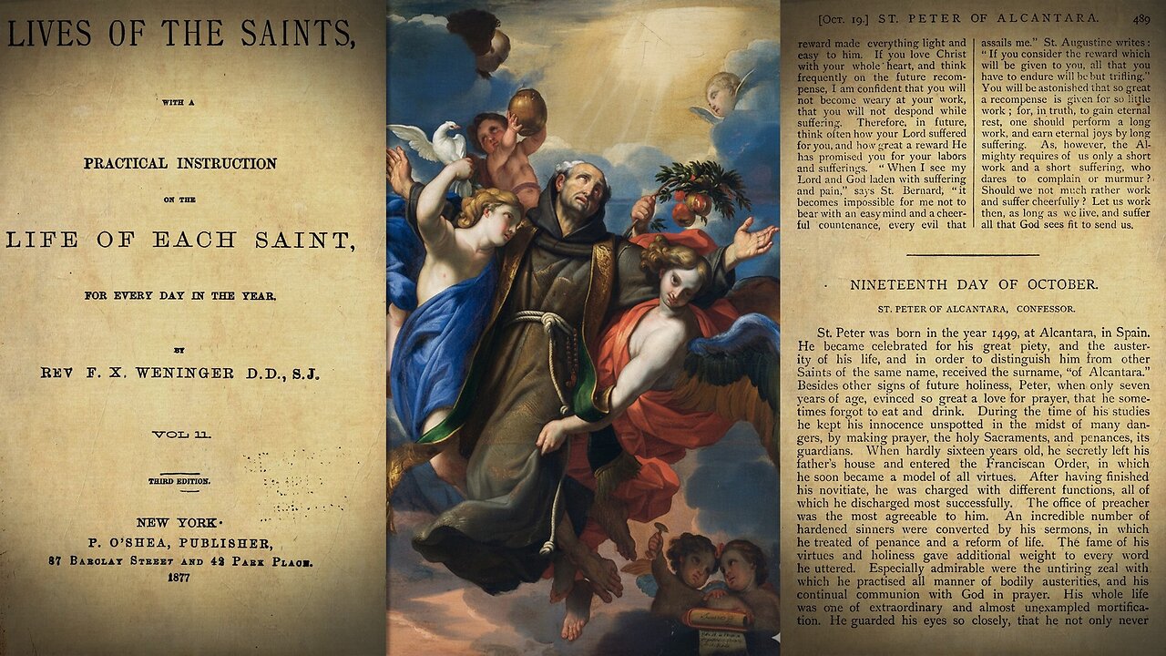 St Peter Alcantara {October 19} 📖🎧