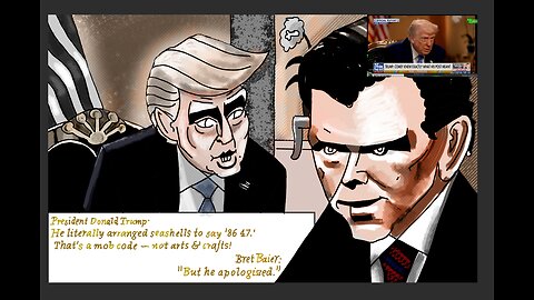 Political Cartoons President Donald Trump Bret Baier Fox News
