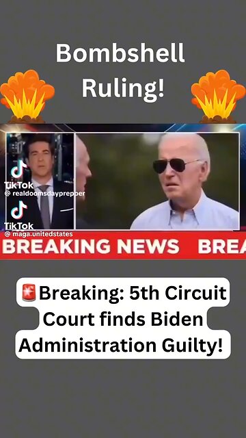 Bombshell Ruling By The 5th Circuit Court🔥