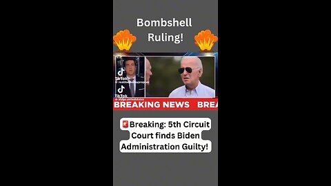 Bombshell Ruling By The 5th Circuit Court🔥