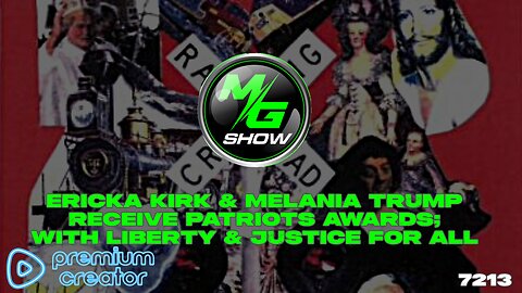 Ericka Kirk & Melania Trump Receive Patriots Awards; With Liberty & Justice for All
