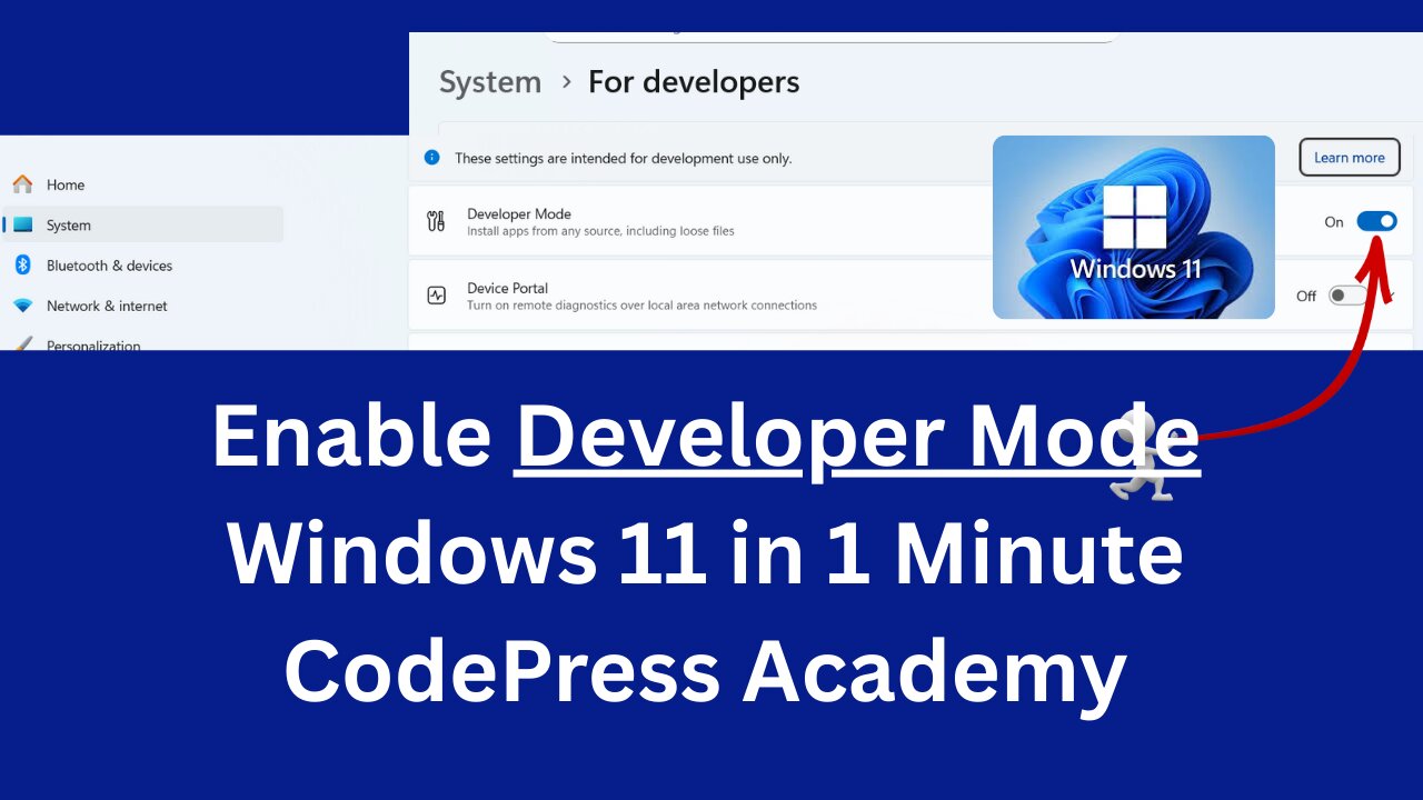 How To ENABLE Developer Mode in Windows 11 (1-Minute Guide)