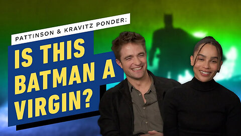 Has This Batman Ever Had a Girlfriend_ Robert Pattinson & Zoë Kravitz Inter
