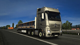 ETS2 | Mercedes-Benz Actros MP4 455 | Ostrava CZ to Krakow PL | Concrete Beams 14t