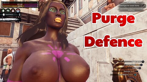 Conan Exiles, beginners guide, purge defense, tricks, Busty, boobs, Breast Expansion