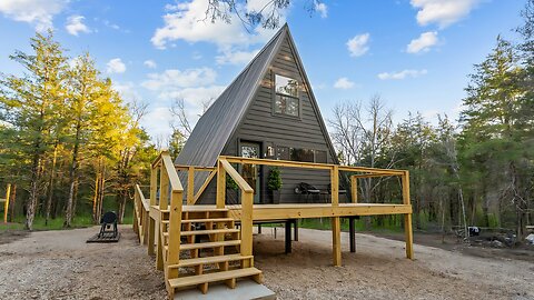 A FRAME CABIN HOUSE IDEAS