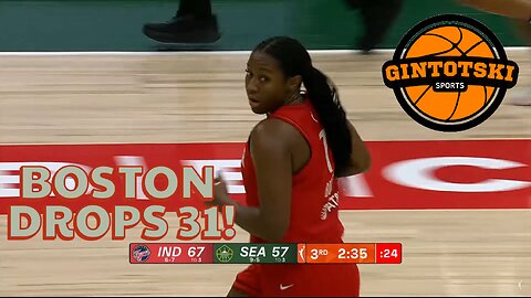 Aliyah Boston Drops 31! Indiana Fever Survive Seattle Storm Comeback | WNBA Game Recap
