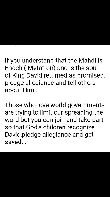 Spread the word so that others get Saved.