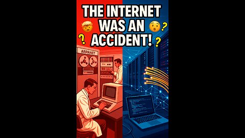The Internet Was a Complete Accident (Mind-Blowing Truth).