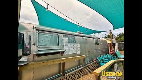 Vintage - 1972 Airstream Rolled Ice Cream & Frozen Yogurt Concession Trailer for Sale in Texas!
