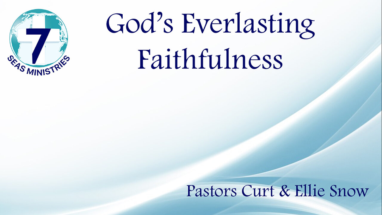 God's Everlasting Faithfulness