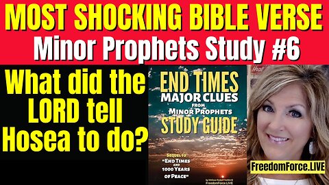 #006 08-02-25 LIVE Minor Prophets STUDY GROUP #06 on Chapter #06 –  Shocking Hosea Bible Verse!