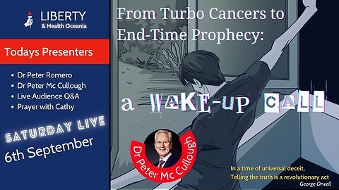 Guest Speaker - Dr Peter McCullough & Dr Peter Romero