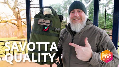 Savotta Hatka 12L — The Smartest Compact Pack You’ll Ever Use 🎒