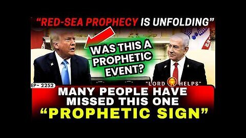 URGENT- 'Red Sea Prophecy Hits The USA'👆Bible Prophetic Word Today